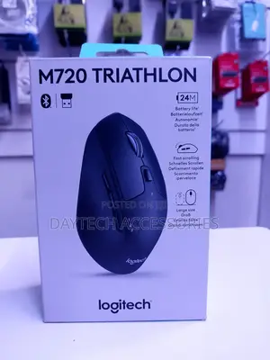 Logitech M720 Multi-Device 8-Buttons Wireless Optical Mouse
