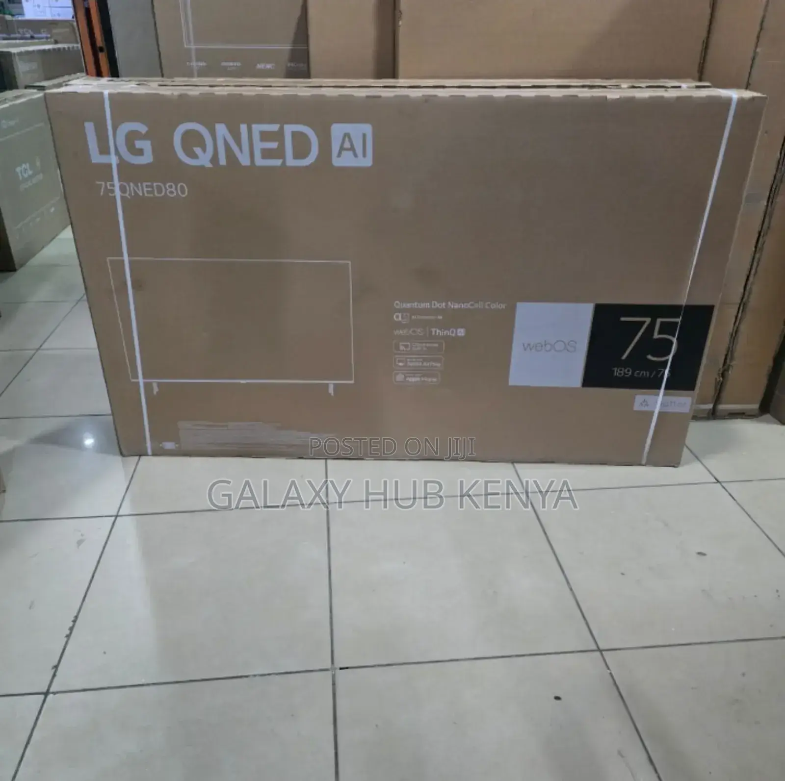 Lg 75" 75qned80t6b Qned Tv - Webos24, Magic Remote