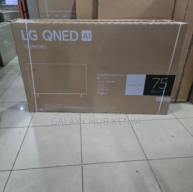 Lg 75" 75qned80t6b Qned Tv - Webos24, Magic Remote