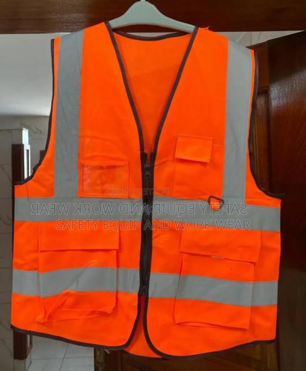 Orange Executive Reflectors With Logo Print Area. - main view