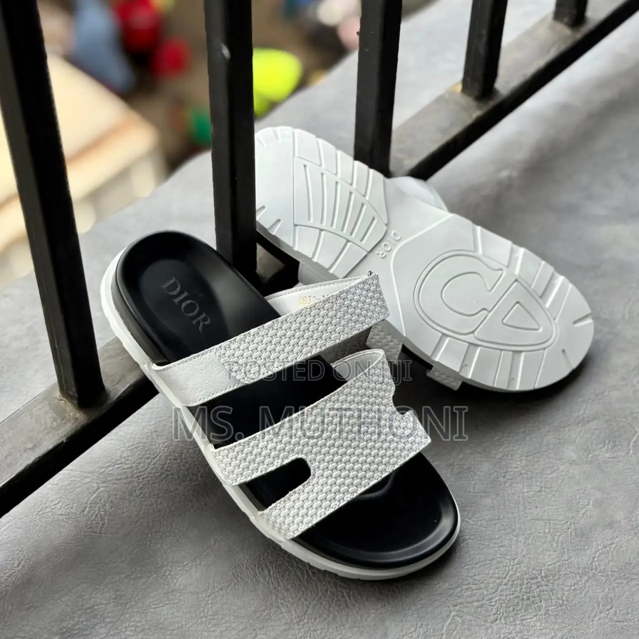 White Assorted Designer Sandals for Men 39-46