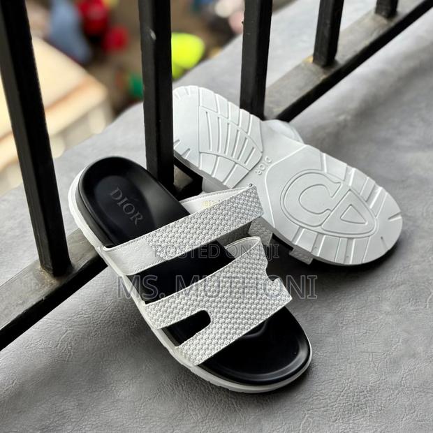White Assorted Designer Sandals for Men 39-46 - thumbnail 3