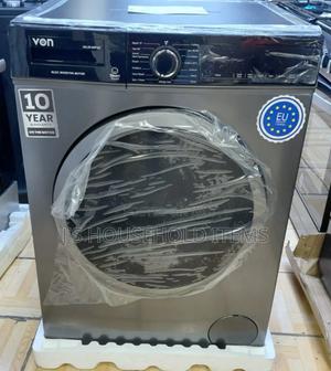 Von 9kg Frontload Washing Machine:Stylish Dark Silver Finish - main view