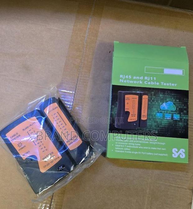 Network Cable Tester Rj45 and Rj11 - main view