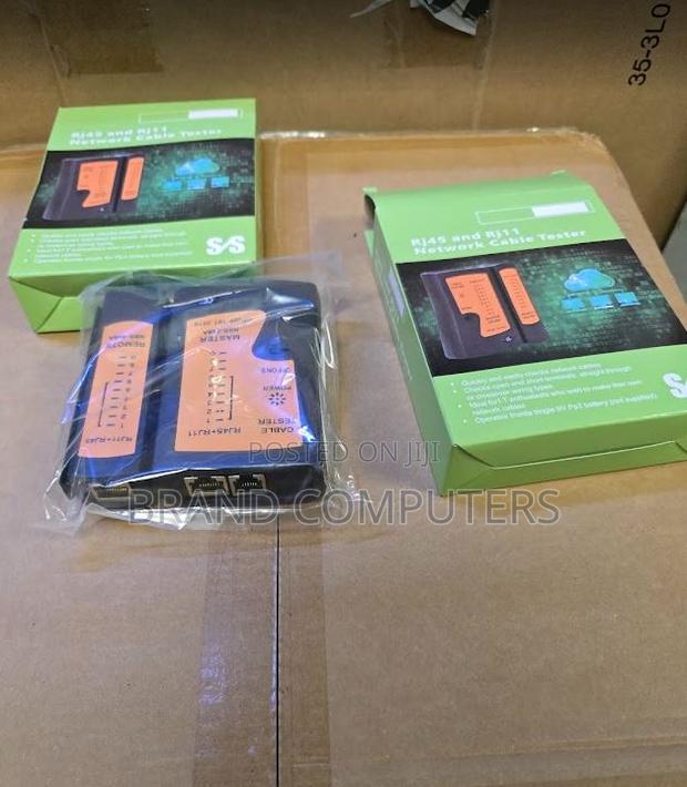 Cat6 Cat 5 Network Cable Tester - main view