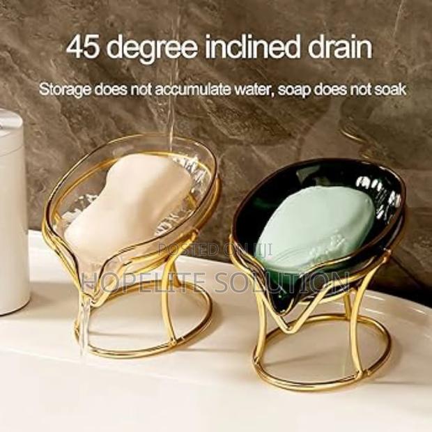 Slanted Self Draining Soap Dish - thumbnail 5