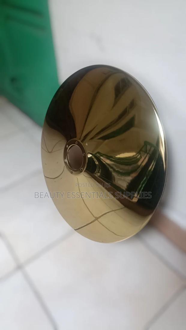 Salon Chair Base Gold - main view