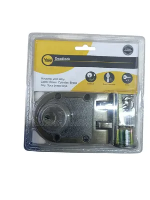 Double Key Yale Gate Rim Lock