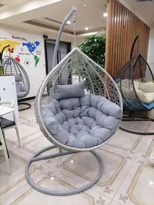 Hanging Chair:Hammock Out/Indoor Swing Chair -Steel Frame