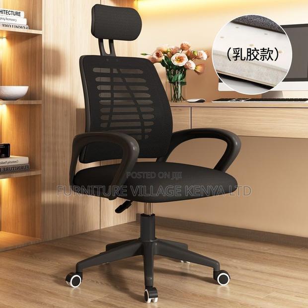 Office Chair: High-Back Comfort-Engineered Headrest Chair - thumbnail 3