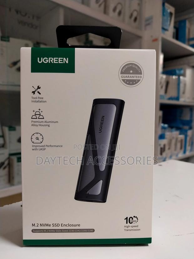 Ugreen M.2 Sata/Nvme SSD Drive Enclosure – Cm400