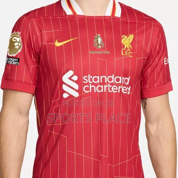 Liverpool Premier League Champions Jersey 24/25