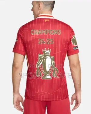 Liverpool Premier League Champions Jersey 24/25