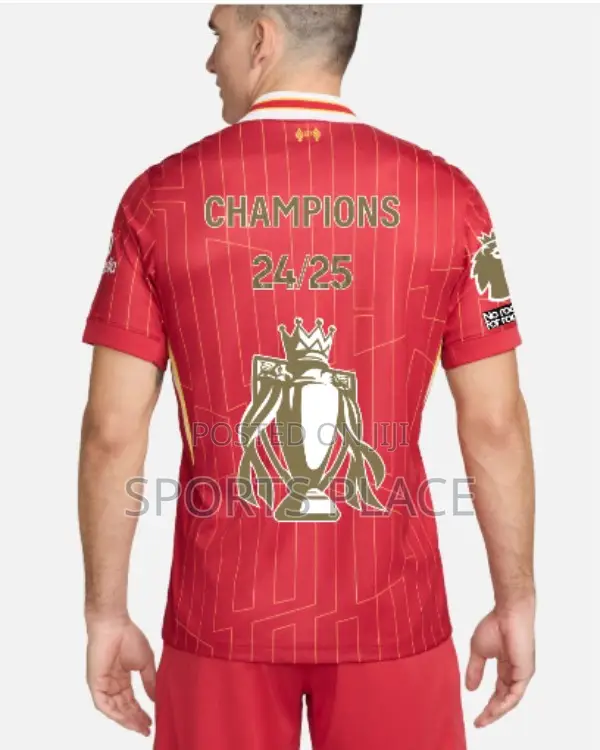 Liverpool Premier League Champions Jersey 24/25