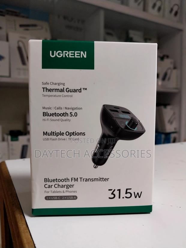 Ugreen Bluetooth Fm Transmitter Car Charger