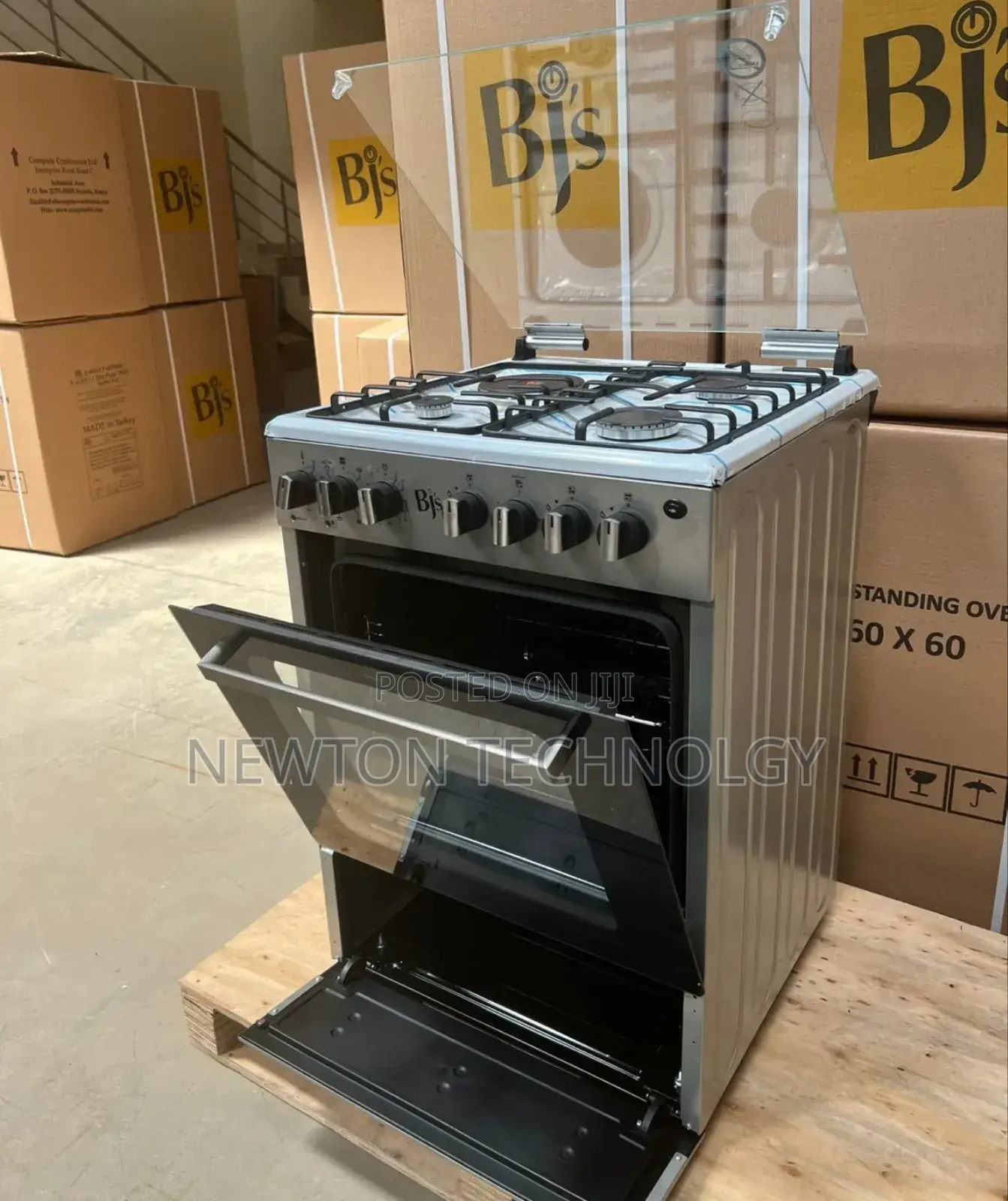 Cooker BJS 60*60 Stainless Steel Sliver