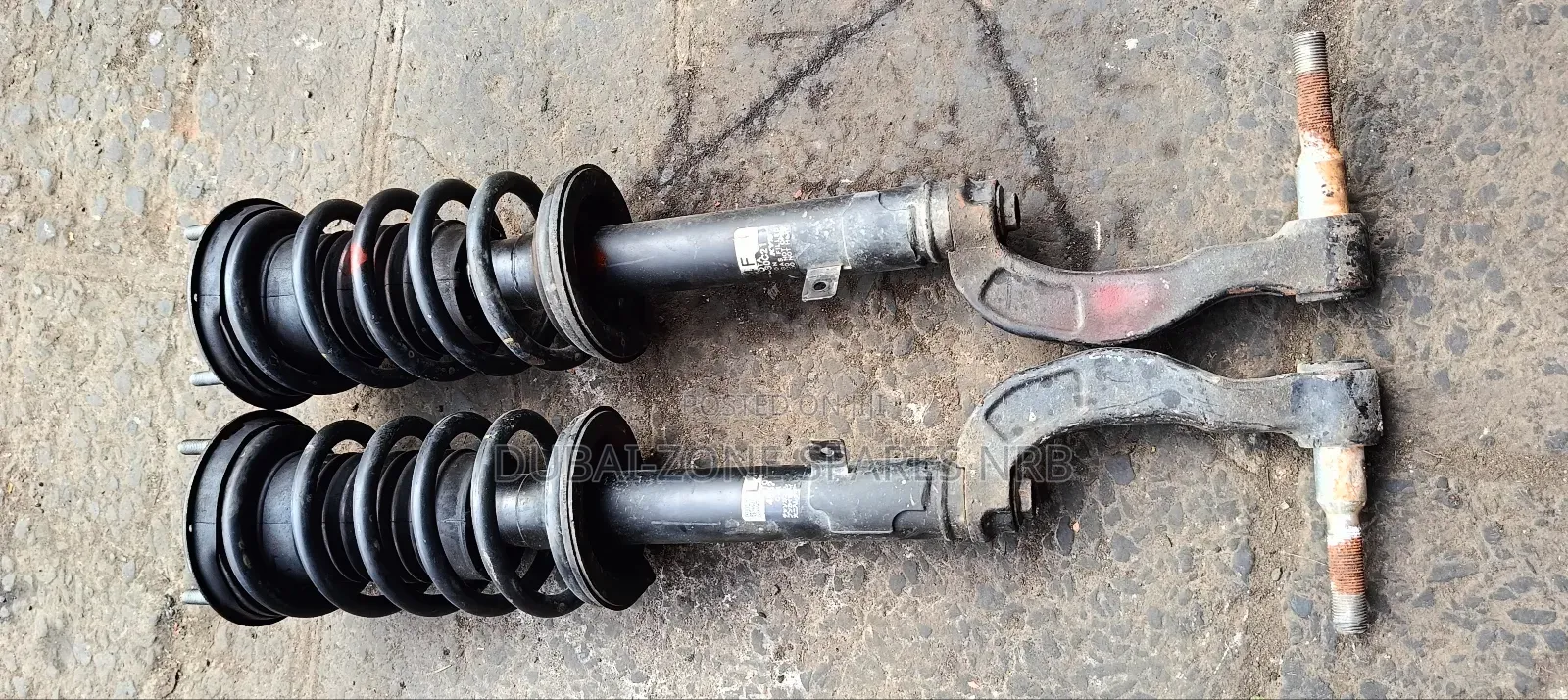 Crown 4wd Front Shocks Complete (Switch Type)