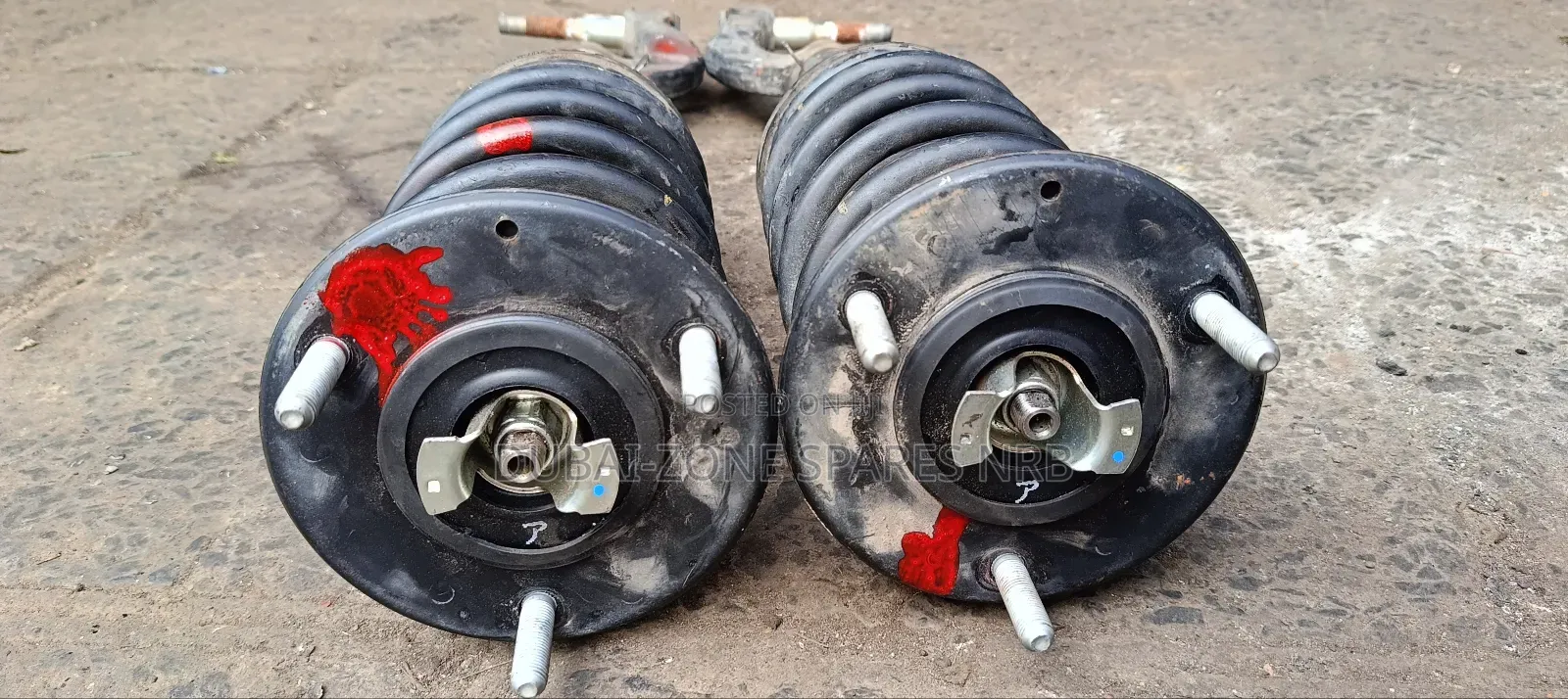 Crown 4wd Front Shocks Complete (Switch Type)