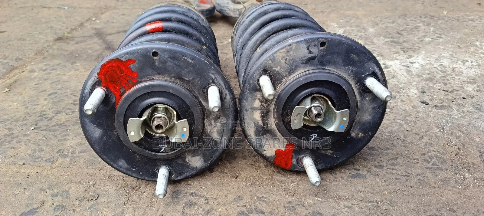 Crown 4wd Front Shocks Complete (Switch Type)
