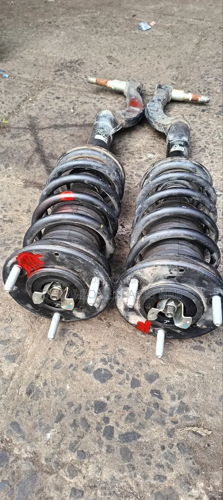 Crown 4wd Front Shocks Complete (Switch Type)