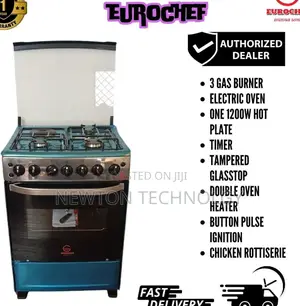60*65 Eurochef Free Standing 3 Gb+1 Ecooker