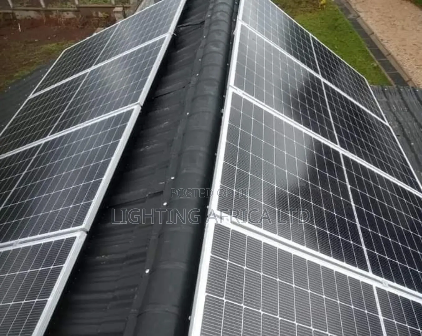 6kva Hybrid Inverter + 7.68kwh Lithium + (8)650w Solar