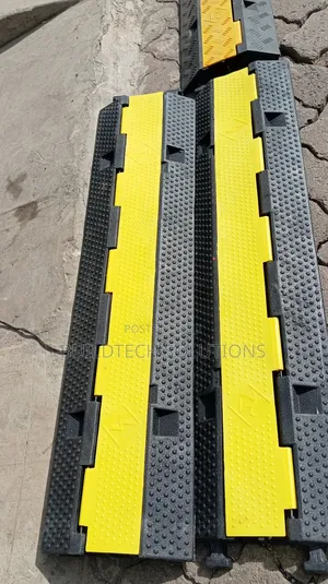 Light Duty 2- Channels Rubber Cable Protector
