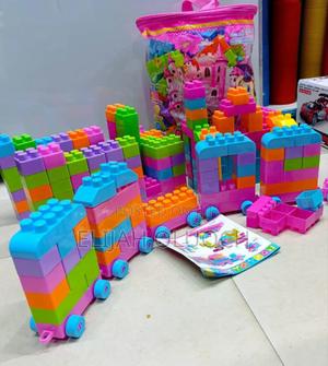 170pcs Pink Mega Blocks Set - main view