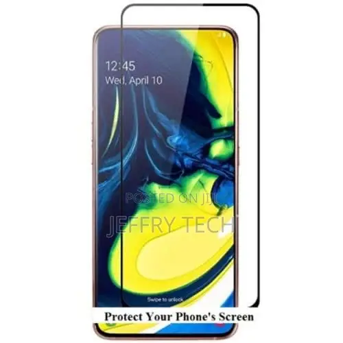 Glass Screen Guard For Infinix S5 X652 - Full Edge To Edge Protectio