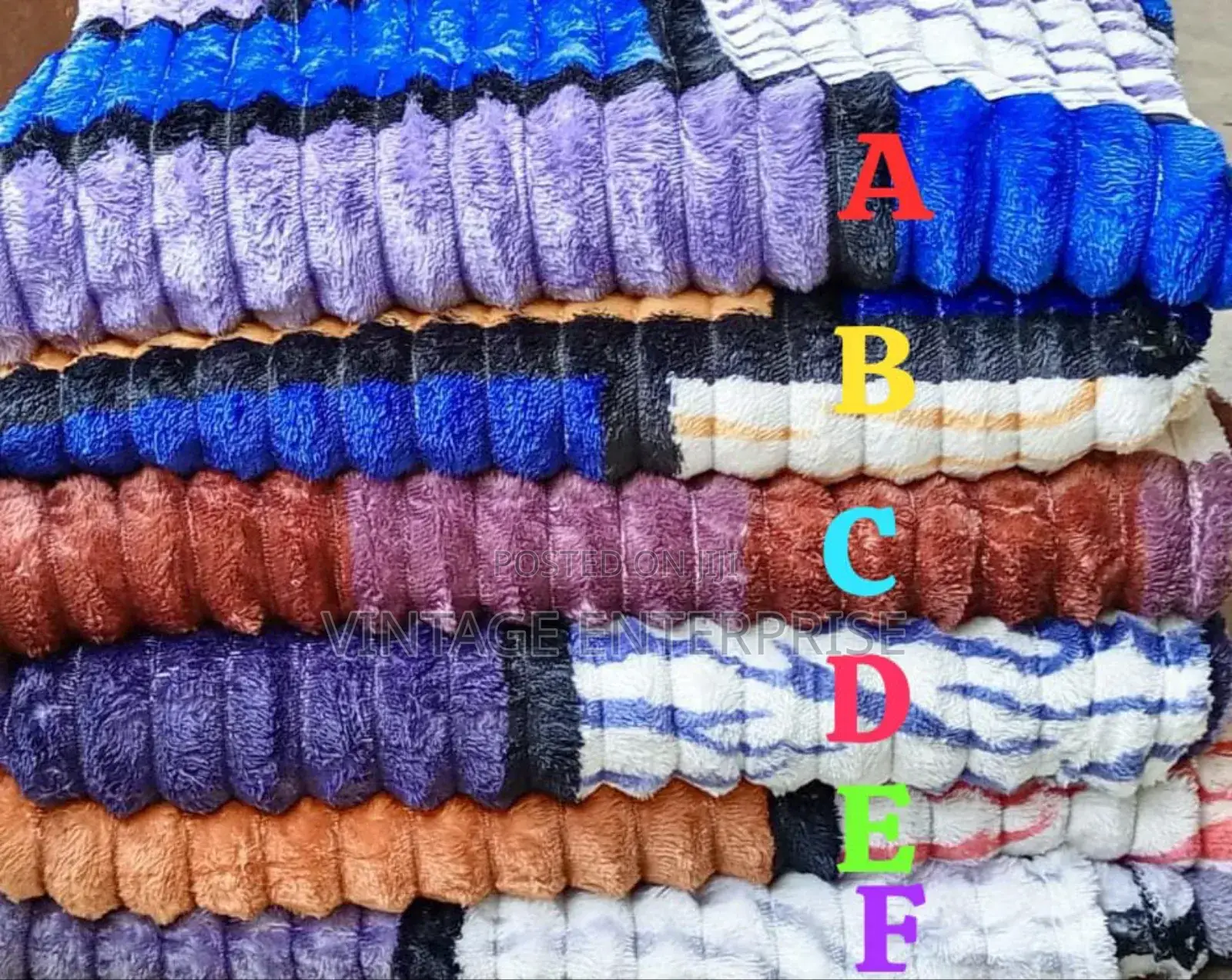 Heavy Quality Pattern Fleece Blanket