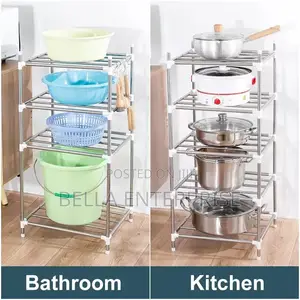 6 Layer Adjustable Stainless Steel Pot Holder