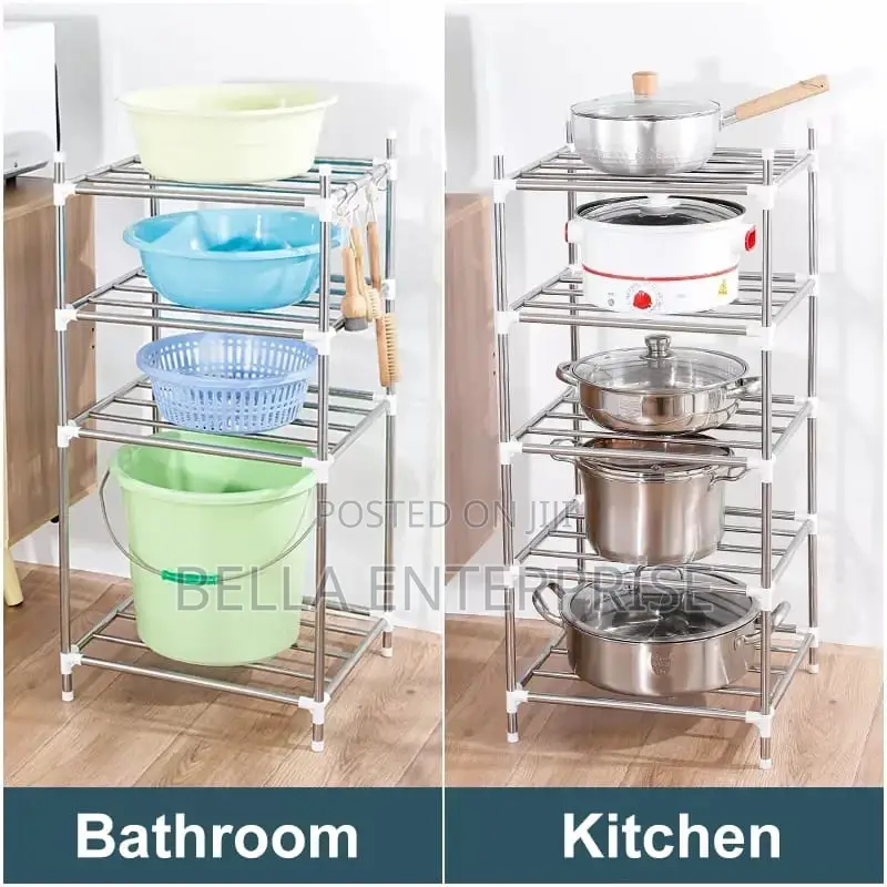 6 Layer Adjustable Stainless Steel Pot Holder