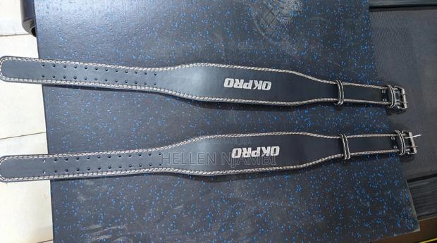 High Quality Leather Weight Lifting Belt - main view