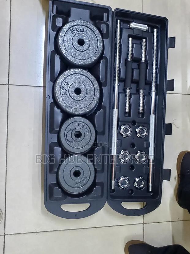 York Fitness 50kg Dumbell Set