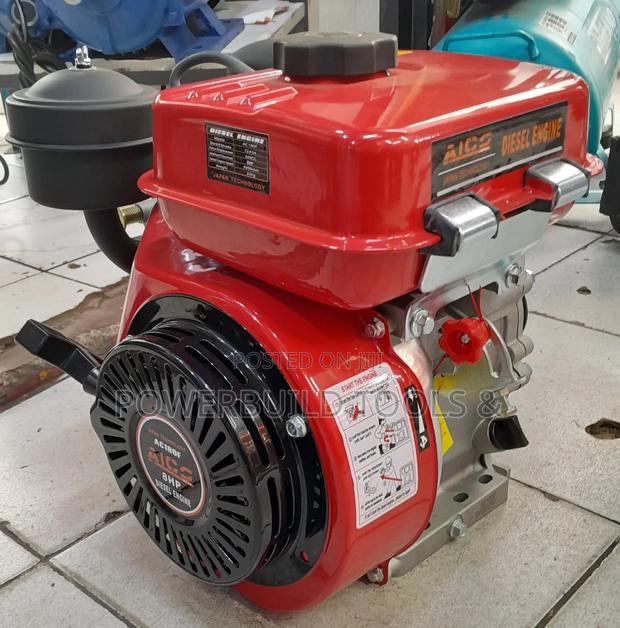 Ac180f Aico Japan Diesel Engine Air Cooled 8hp With Pulley - thumbnail 2