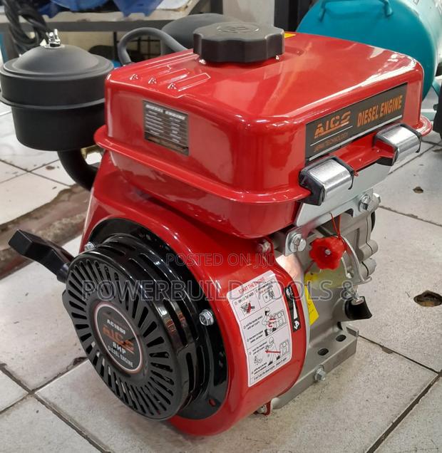 8hp Aico Diesel Powered Engine With Pulley - thumbnail 2