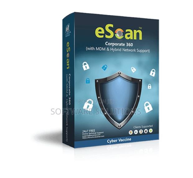 Escan Corporate 360 (Mdm Hybrid Network Support) - main view
