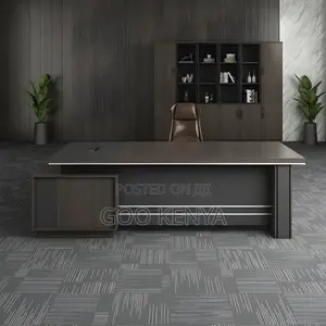 Office Desk ; 1.8cm L. Shaped Luxury Executive Desk