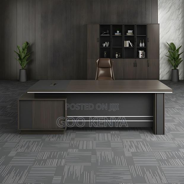 Office Desk ; 1.8cm L. Shaped Luxury Executive Desk - thumbnail 2