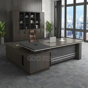 Office Desk ; 1.8cm L. Shaped Luxury Executive Desk