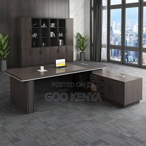 Office Desk ; 1.8cm L. Shaped Luxury Executive Desk - thumbnail 5