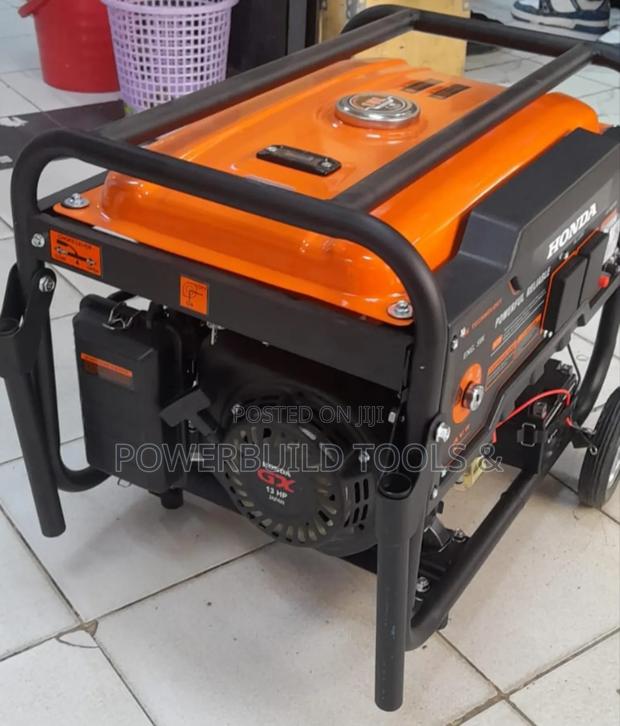 Honda 6.5kva Petrol Generator 13hp Keystart - thumbnail 2