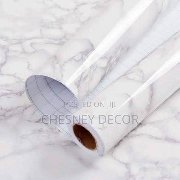 Grossy White Contact Paper - main view