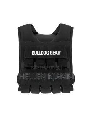 Black Tactical Adjustable Body Armour Vest