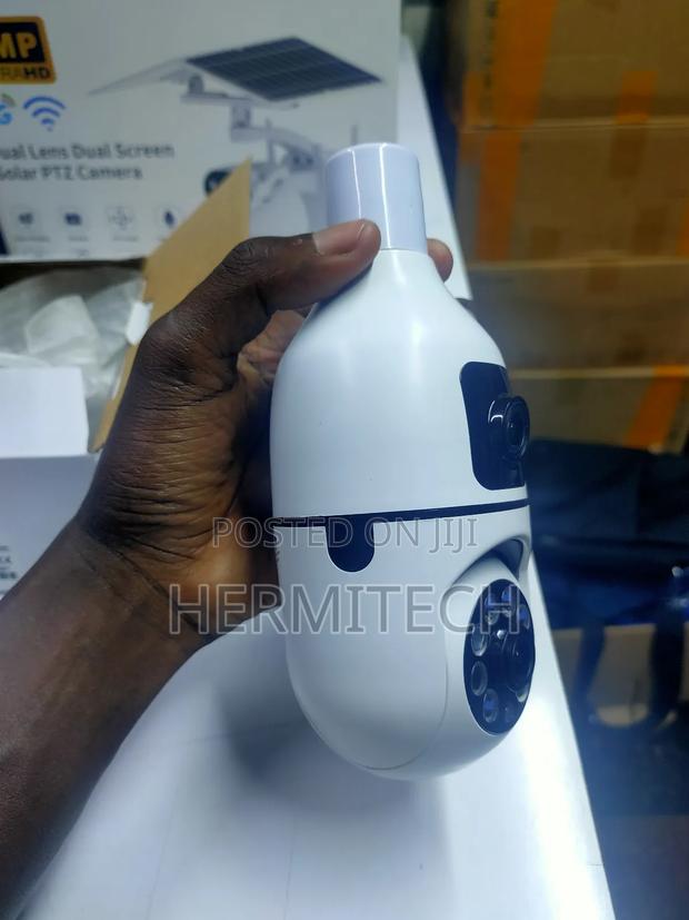 Bulb Camera Dual Lens With Wifi Connection - main view