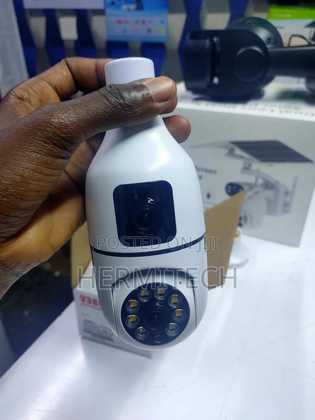 Bulb Camera Dual Lens With Wifi Connection - thumbnail 3