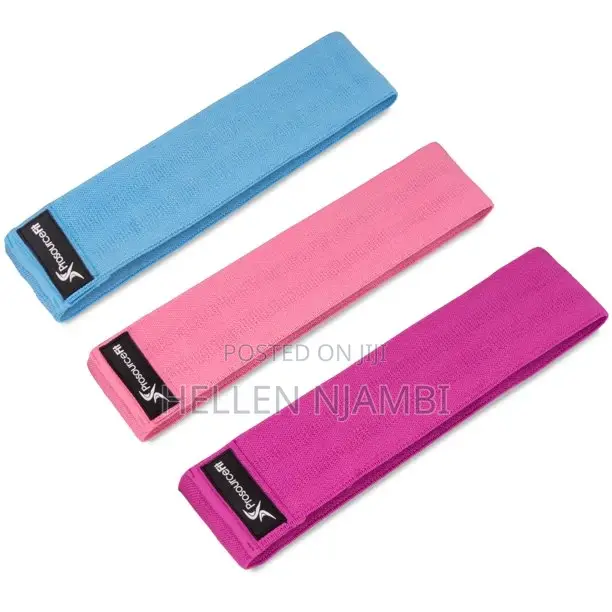 3pcs Fabric High Resistant Booty Bands