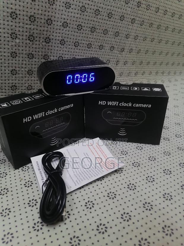 Hd Clock Wifi Camera With 2way Audio.