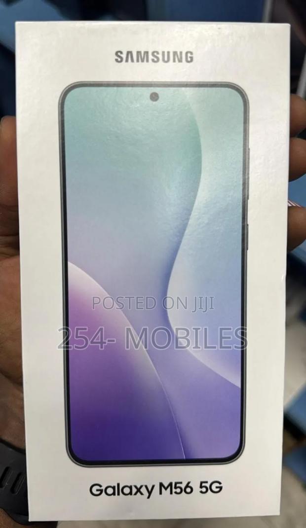 New Samsung Galaxy M56 256 GB Black - thumbnail 2