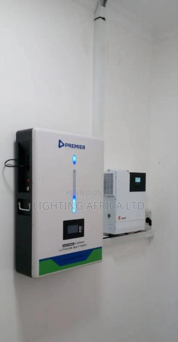 3.3kva - 5.12kwh -(6)590w Total Home Premium Offgrid Solar System - main view